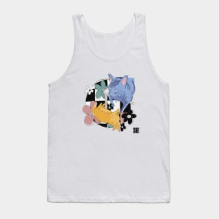 Playful cats Tank Top